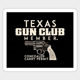 Texas Gun Club Sticker